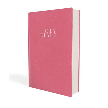 Niv, Gift and Award Bible, Leather-Look, Pink, Red Letter Edition, Comfort Print