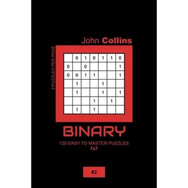 Binary - 120 Easy To Master Puzzles 7x7 - 2