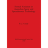 Formal Variation in Australian Spear and Spearthrower Technology