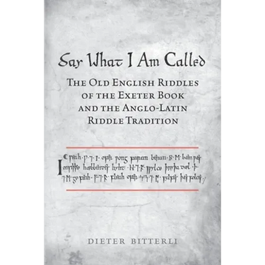 Say What I Am Called: The Old English Riddles of the Exeter Book & the Anglo-Latin Riddle Tradition