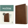 NLT Large Print Thinline Reference Bible, Filament Enabled Edition (Red Letter, Leatherlike, Rustic Brown)