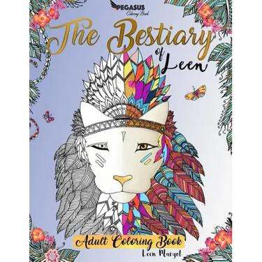 Adult coloring books: The Bestiary of Leen