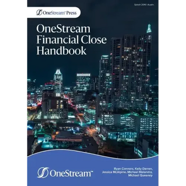 OneStream Financial Close Handbook