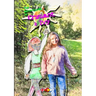 The adventures of Crisiant & Ivy - A trip by the canal: a new friend.: A trip by the canal: a new friend.