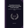 Translations From the Vulgate Latin of Four Books of the Apocrypha: Ecclesiasticus, Wisdom, Tobit, and Part of Daniel