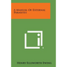 A Manual of External Parasites
