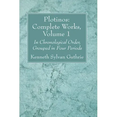 Plotinos: Complete Works, Volume 1
