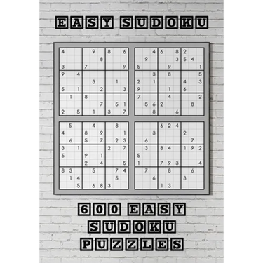 Easy Sudoku: 600 Easy Sudoku Puzzles