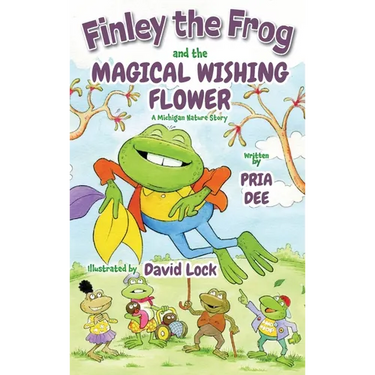 Finley the Frog and the Magical wishing Flower