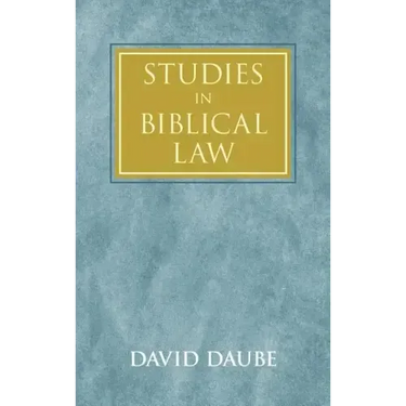 Studies in Biblical Law