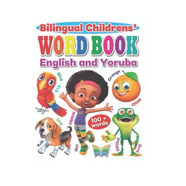 Bilingual Children's Word Book English and Yoruba