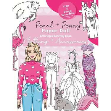 Pearl and Penny Paper Doll Clothing and Accessories: Clothing and Accessories