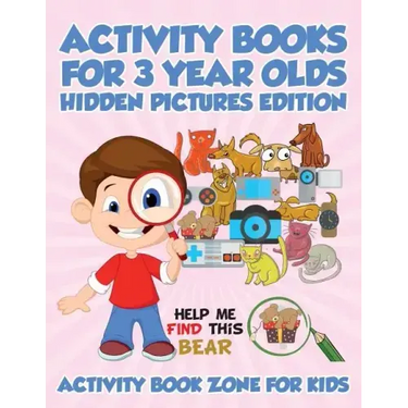 Activity Books For 3 Year Olds Hidden Pictures Edition