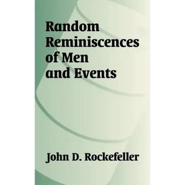 Random Reminiscences of Men and Events