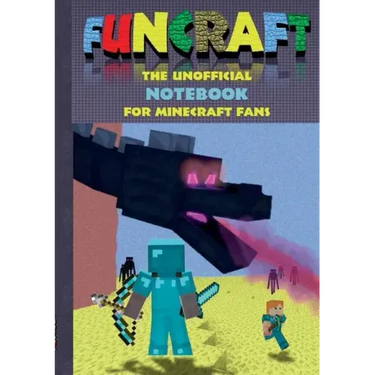 Funcraft - The unofficial Notebook (quad paper) for Minecraft Fans: Notebook, notepad, tablet, scratch pad, pad, gift booklet, christmas present gift,