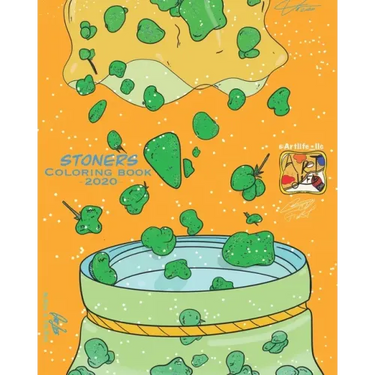 Artlife Stoner's Coloring Book