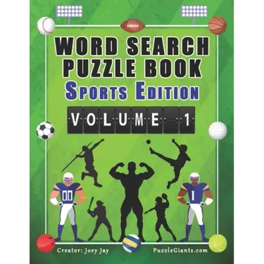 Word Search Puzzle Book Sports Edition Volume 1