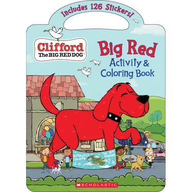 Big Red Activity & Coloring Book (Clifford the Big Red Dog)