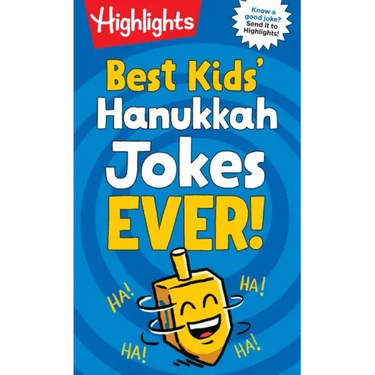 Best Kids' Hanukkah Jokes Ever!: Over 500 Hilarious Jokes for Hanukkah and Jewish Holidays, Fun-Filled Holiday-Themed Joke Book for Kids 6-12