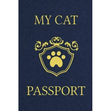 My Cat Passport: Cats Log Book, Cat Information Book, Pet Health Records Keeper, Gifts for Cat Lovers, Pet Expense Tracker, Pet Passpor