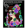 Majestic Colours Adult Colouring Book, Stress Relieving, Calavera Designs: Calavera Sugar Skulls design