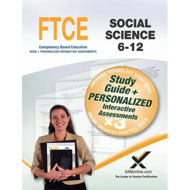 FTCE Social Science 6-12 Book and Online