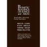 Phonetic Readings of Songs and Arias