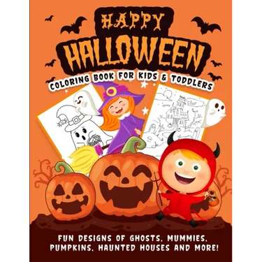 Halloween Coloring Book