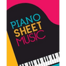 Piano Sheet Music: Empty staff pages for composing and writing songs * 8" x 10" 100 pages