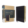 Niv, Wide Margin Bible (a Bible That Welcomes Note-Taking), Leathersoft, Navy, Red Letter, Comfort Print