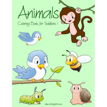 Animals Coloring Book for Toddlers 1