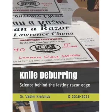 Knife Deburring: Science behind the lasting razor edge