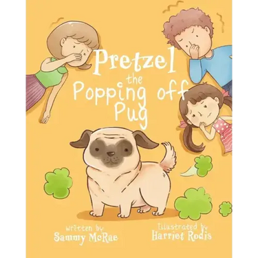 Pretzel the Popping off Pug