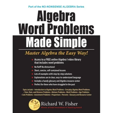 Algebra Word Problems Made Simple