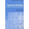 Capacity-Building: An Approach to People-Centred Development