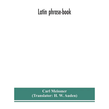Latin Phrase-Book