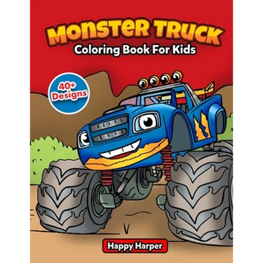 Monster Truck Coloring Book