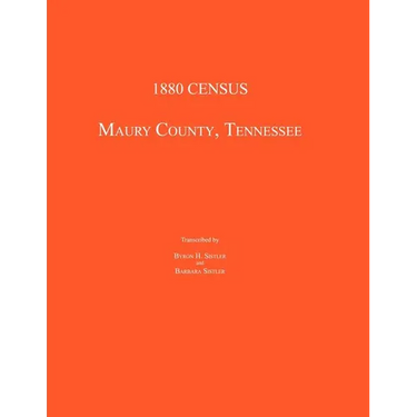 1880 Census, Maury County, Tennessee