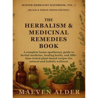 The Herbalism & Medicinal Remedies Book: A Complete Home Apothecary Guide to Herbal Medicine, Healing Herbs, and 200+ Time-Tested Plant-Based Recipes