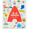 A to Z Menagerie: (Abc Baby Book, Sensory Alphabet Board Book for Babies and Toddlers, Interactive Book for Babies)