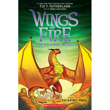 Escaping Peril: A Graphic Novel (Wings of Fire Graphic Novel #8)