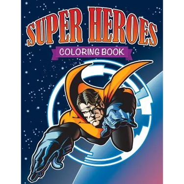 Super Heroes Coloring Book