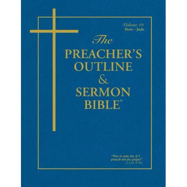 Preacher's Outline & Sermon Bible-KJV-Peter-Jude