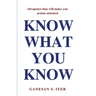 Know What You Know