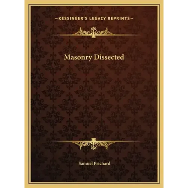 Masonry Dissected