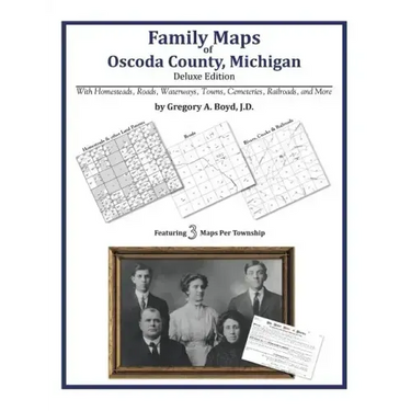 Family Maps of Oscoda County, Michigan