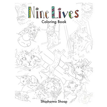 Nine Lives Coloring Book