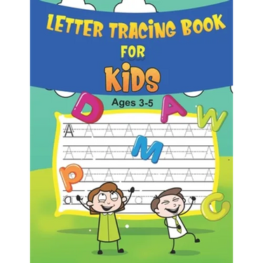 Letter Tracing Books for Kids Ages 3-5: Vol-09. Alphabet Tracing Book.Both Uppercase and Lowercase Letters. (Handwriting Practice). 8.5x11 inch - 100