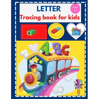 Letter Tracing book for kids: Practice Handwriting Workbook: Preschool, Kindergarten and Kids: Ages 3-5 reading and writing, free tracing shapes and
