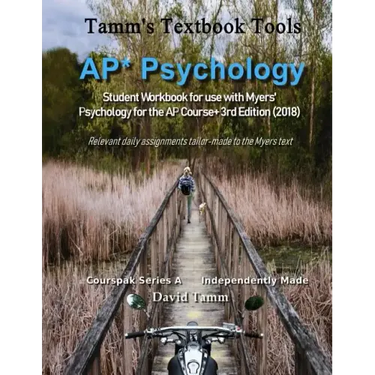 AP* Psychology Student Workbook for use with Myers' Psychology for the AP Course+ 3rd Edition (2018): Relevant daily assignments tailor-made to the My